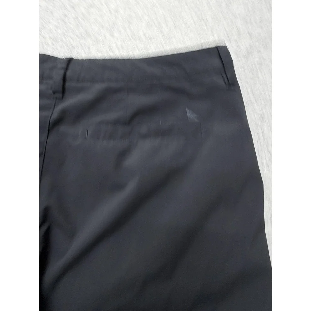 UNTUCKit Chancellor Shorts Mens 32 Black‎ Chino 9 Inseam Casual Summer